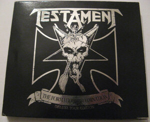 ◆CD◆TESTAMENT／THE FORMATION OF DAMNATION -DELUXE TOUR EDITION◆テスタメント◆ボーナスCD付き・USA盤