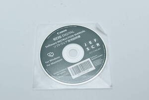 Canon EOS DIGITAL Software INSTRUCTION MANUAL ソフトウェア使用説明書　CT1-7195-001 送料無料 EF-TN-YO604