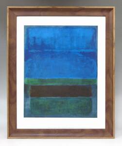 新品☆額付アートポスター◇マーク・ロスコ☆Mark Rothko☆絵画☆壁掛け☆インテリア☆抽象画☆162