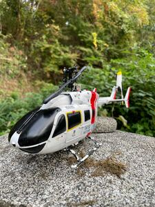 ヒロボーSRB 　EC145　ホワイトボディキット ドクターヘリコプター仕様 ヘリコプター