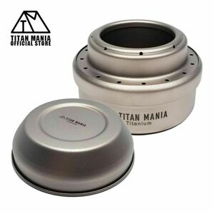 TITAN MANIA チタンマニア アルコールストーブ 蓋 セット