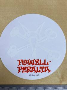 bones Powell peralta rat bone 透明ステッカー