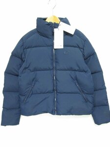 【送料込】 新品！LACOSTE ラコステ ダウン ネイビー 紺 クロックステッチダウンジャケット BF4471L 未使用 タグ付き size34 7号 S/956639