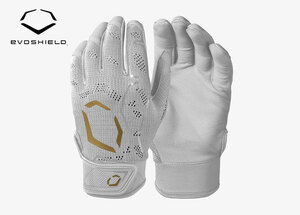 【日本未発売】Evoshield エボシールド 野球 バッティンググローブ 両手用 PRO-SRZ BATTING 打撃用 ホワイト wlwb571180whitel