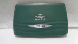 ★レトロ☆ZZZ★珍品「[送料370円] SEIKO Pocket 英和 起動確認済み 約11×7cm 電子辞書 IC DICTIONARY」ビンテージ 当時物 現状渡し