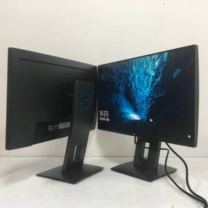 ☆【美品 2台セット】HP Z23n ワイド液晶モニター 23インチ フルHD（1920x1080） 入力端子『HDMI/D-Sub』 動作品