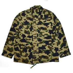 A BATHING APE アベイシングエイプ 1st カモフラ ナイロンジャケット Mサイズ メンズ M933266