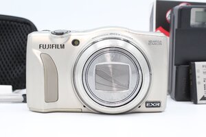 ＜＜新品充電器（社外品）＆ポーチ付き＞＞【良品】FUJIFILM フジフイルム デジタルカメラ シャンパンゴールド F FX-F770EXR G#LE2024827