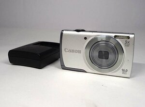 緑屋Re■ Canon キャノン　デジカメ　Pawer shot パワーショット　A3500IS　動作品　充電器付き　　t/kc2/5-432/5-3#60