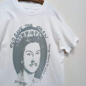 《1998年 / オリジナル》90s JAMIE REID 回顧展 Sex Pistols GOD SAVE THE QUEEN Tシャツ M seditionaries MALCOM MCLAREN ヴィヴィアン 