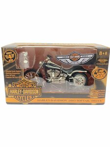 HARLEY DAVIDSON 2003 SOFTAIL DEUCE/ミニカー/BLACK/36939