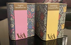 イギリスV&Aヴィクトリア&アルバートミュージアム　コーヒーと紅茶