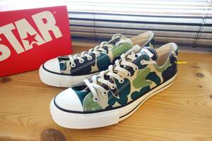 【29cm/試着のみ】コンバース オールスター 83カモ 日本製 US10.5 CONVERSE ALL STAR J 83CAMO OX 2017 MADE IN JAPAN 貴重品