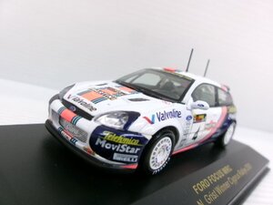 イクソ 1/43 フォード フォーカス WRC #4 Cyprus Rallye 2001 ウィナー Ｃ.マクレー (6144-437)