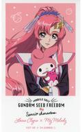 中古キャラカード ラクス・クライン＆マイメロディ(等身) 「機動戦士ガンダムSEED FREEDOM × サンリオキ