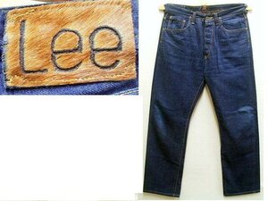 ◇即決[W32]濃紺 Lee Real Vintage 101B 1101 1937年 ヘアオンハイド 11.5oz ビンテージ復刻 レプリカ デニム パンツ■3984