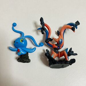 【中古品】KAIYODO 海洋堂 ポケットモンスター デオキシス マナフィ セット フィギュア