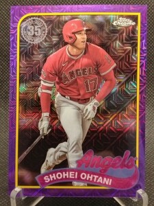 大谷翔平 75枚限定 パープル 【2024 TOPPS SERIES 1 SILVER PACKS SHOHEI OHTANI T89C-73 PURPLE MOJO】 エンジェルス ドジャース ※注※