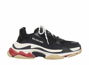 BALENCIAGA Triple S "Black/Red" 29cm 533882W09OM1000