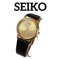 823-1 美品 SEIKO セイコー 腕時計 稼働 ゴールド V701