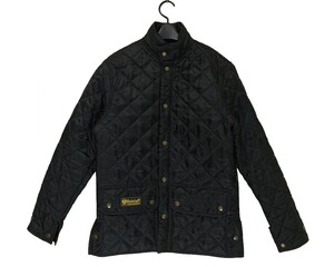 ベルスタッフ　Belstaff　ボディーウォーマージャケット　サイズ42(S位)　黒　キルティング　BODYWARMER JACKET　イタリア製