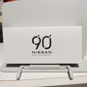 送料無料　 日産 90周年 ノベルティ オリジナル ポータブルファン NISSAN ハンディファン 扇風機　新品　単三電池２本使用