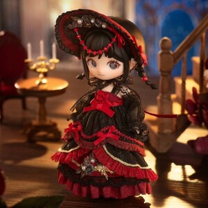 LIRORO リロロ　お洋服　ドレス　ブラック　SIMONTOYS CLUB DOLL BJD ブラインドドール　ミニドール オビツ11 