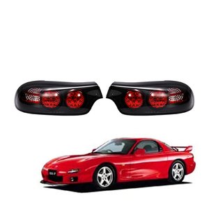 マツダ RX-7 アンフィニ RX7 サバンナRX-7 FD3S 1992年-2002年 インナーブラック リア LEDテールランプ テールライト 左右セット　