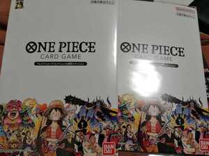 ワンピース ONE PIECE ワンピカード プレミアムカードコレクション 25周年エディション 2個セット ナミ ゾロ ルフィ チョッパー パラレル 