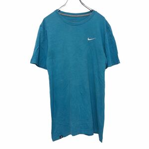 NIKE 半袖 ロゴ Tシャツ S ブルー ホワイト ナイキ シンプル 古着卸 アメリカ仕入 a508-5767