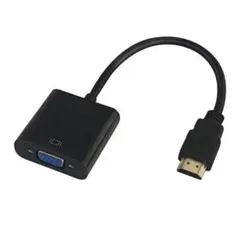 即日発送‼️HDMI VGA変換アダプタ HDMI オス VGA メスアダプタ