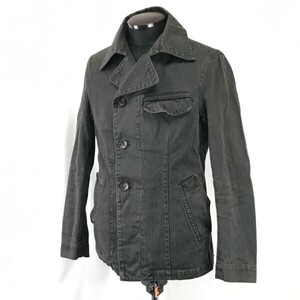 日本製★ジャーナルスタンダード/journal standard★ブラックデニムジャケット/ブルゾン【メンズM/gray】Coats/Jackets/Jumpers◇zBH324