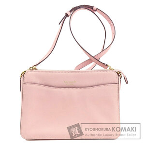 kate spade ケイトスペード ロゴ ショルダーバッグ レザー レディース 中古