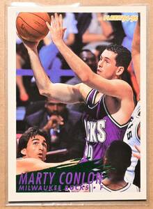 MARTY CONLON (マーティー・コンロン) 1995 FLEER トレーディングカード 【NBA ミルウォーキー・バックス Milwaukee Bucks】