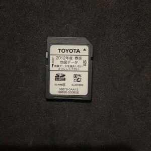 TOYOTA SDカード 地図SDカード 2012年度 春版 地図データ 16GB ALJD019509