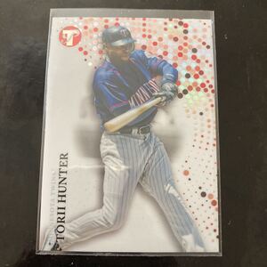 2022 Topps Pristine Twins / Torii Hunter Base Card Refractor topps