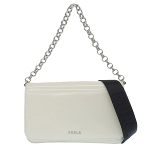 超美品 フルラ FURLA 2022年商品 WB00315 SPLENDIDA レザー 3way ショルダー クラッチ 斜め掛け バッグ レディース ほぼ未使用 定価52800円