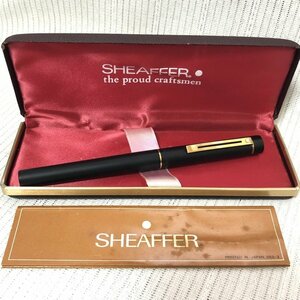 洗浄 グリスアップ SHEAFFER シェーファー 14K 585 クーゲル マットブラック カートリッジ タルガ 1003 ダイヤ コンバータ? IW401BP03SHF