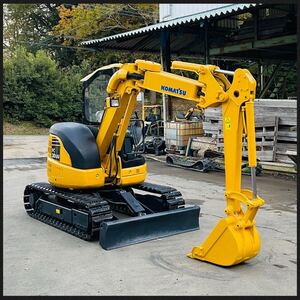 KOMATSU コマツ PC30UU-3★ミニユンボ★油圧ショベル★3tクラス★2007時間★倍速★下取り可能！茨城県発! 即決落札場合200kmまで送料無料