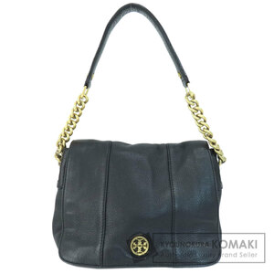 Tory Burch トリーバーチ ロゴ ショルダーバッグ レザー レディース 中古