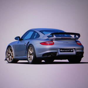 ★★スーパースプリント純正品 ポルシェ９１１（９９７．２）ＧＴ２ＲＳ リアマフラー（純正テールも装着可）車検非対応⑳★