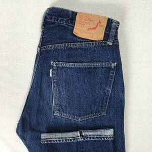 orSlow オアスロウ 105 日本製 スタンダード 初期モデル 13.5oz デニム ジーンズ サイズ1 ボタンフライ セルビッチ 白タブ