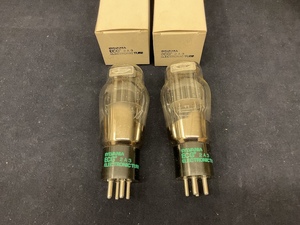 中古 真空管 (16) SYLVANIA 2A3 シルバニア 2本セット 箱付き 動作未確認 現状品