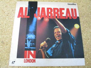 ◎Al Jarreau アル・ジャロウ★Al Jarreau In London/日本レーザーディスク Laserdisc 盤☆シート