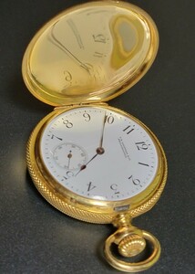 激レア　美品　1905年製 18金無垢　ヴァシュロン　コンスタンタン　VACHERON　CONSTANTIN 18k ハンター　CALDWELL ＆Co 手巻き