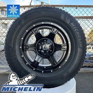 JL JK ラングラー スタッドレスタイヤホイールセット 17インチ ミシュラン X-ICE SNOW SUV 265/70R17 LEXXEL OutLaw