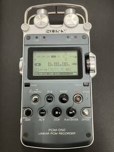 SONY リニアPCMレコーダー PCM-D50 中古品