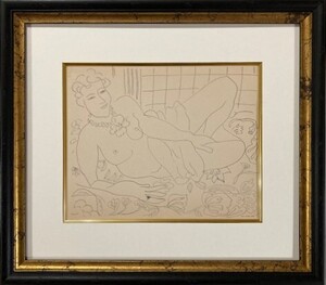 【特価】　 ≪　　アンリ・マティス　　≫ 　 　リトグラフ【石版画】　　　DESSINS DE HENRI MATISSE-II 　 1936年 　　HENRI MATISSE