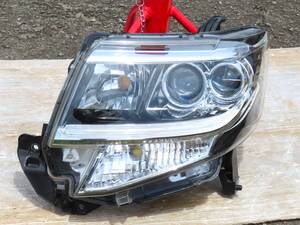 H28 DBA-LA610S / LA600S / TANTO タント カスタム 後期? 純正 左側 LED ヘッドライト / KOITO 100-51392 / 一部欠け有り