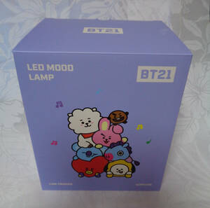 BT21 x LINE FRIENDS LED ムード ランプ CHIMMY (1度開封・本体のみ動作確認済) 公式・正規品 BTS ジミン LED MOOD LAMP シリコン製 ラス１